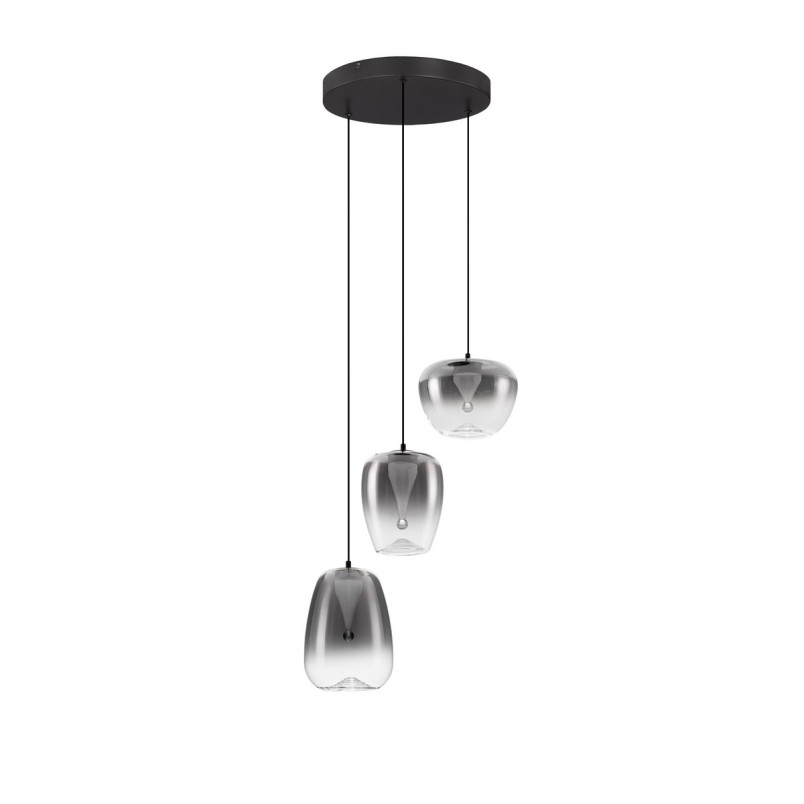 Lampa wisząca Bloo LED - nowoczesny design, dymione szkło | Decolab24