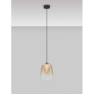 Lampa wisząca Bloo LED - Bursztynowy Blask | Decolab24