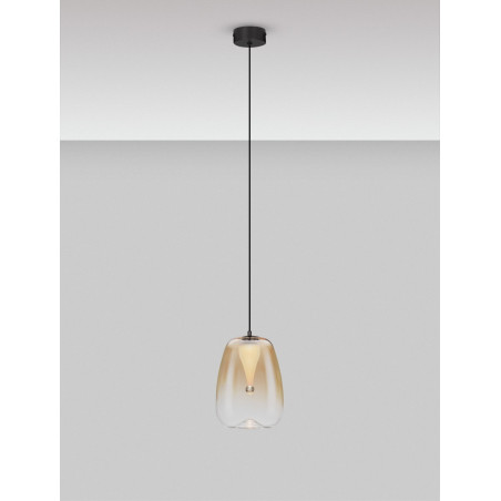 Lampa wisząca Bloo LED - Bursztynowy Blask | Decolab24