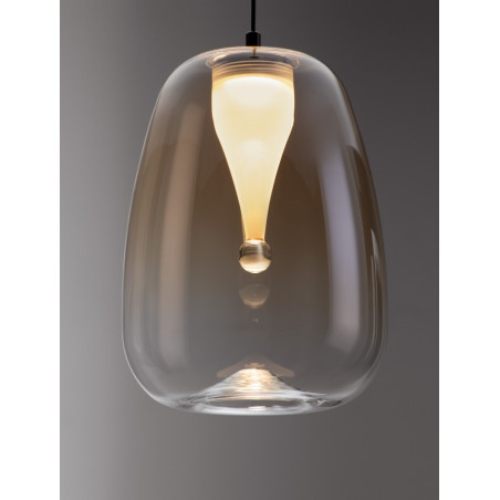Lampa wisząca Bloo LED - Bursztynowy Blask | Decolab24