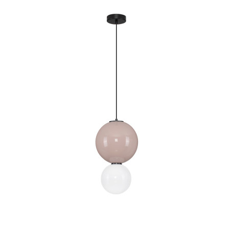 Lampa wisząca Senio: Szkło i porcelana, styl Art Deco - Decolab24