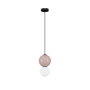 Lampa wisząca Senio LED - szkło i porcelana | Decolab24