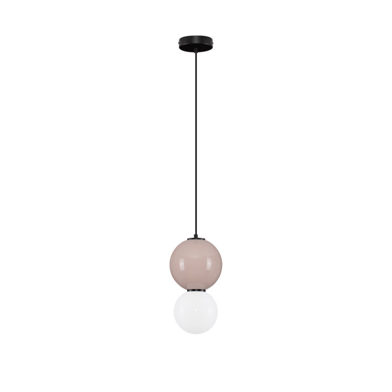 Lampa wisząca Senio LED - szkło i porcelana | Decolab24