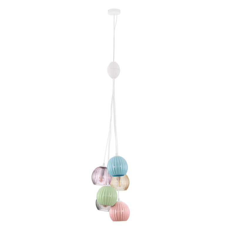 Lampa wisząca Melina VI - kolorowe kule | Decolab24