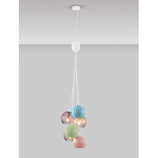 Lampa wisząca Melina VI - kolorowe kule | Decolab24