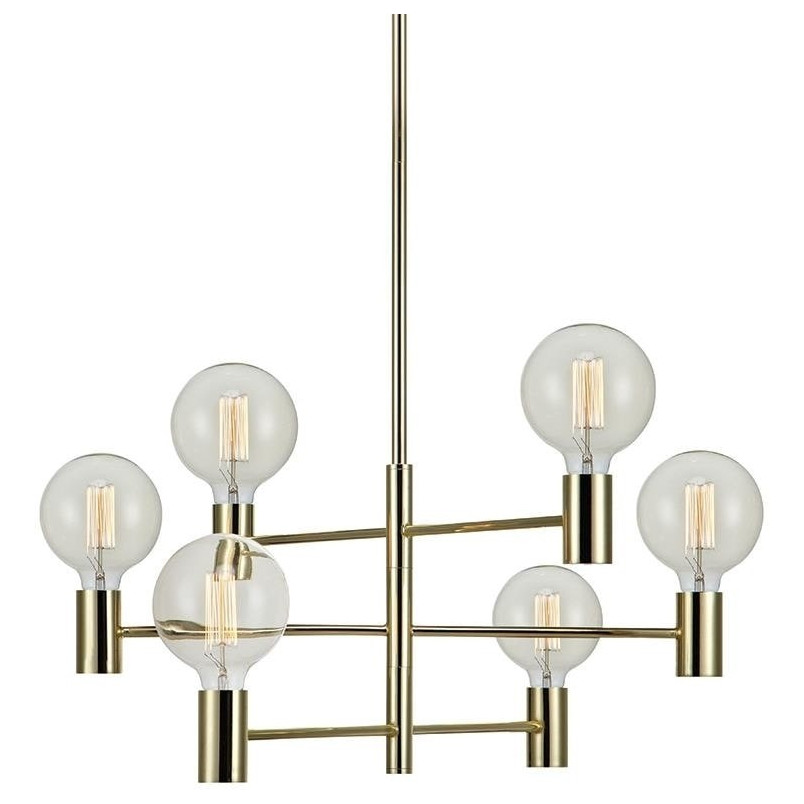 Lampa wisząca glamour Capital - Markslojd | Złota