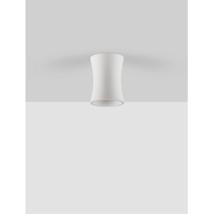 Lampa gipsowa Eipal 8cm - Biała | Decolab24
