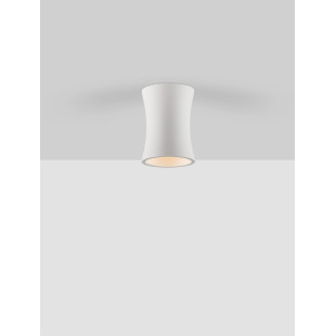 Lampa gipsowa Eipal 8cm - Biała | Decolab24