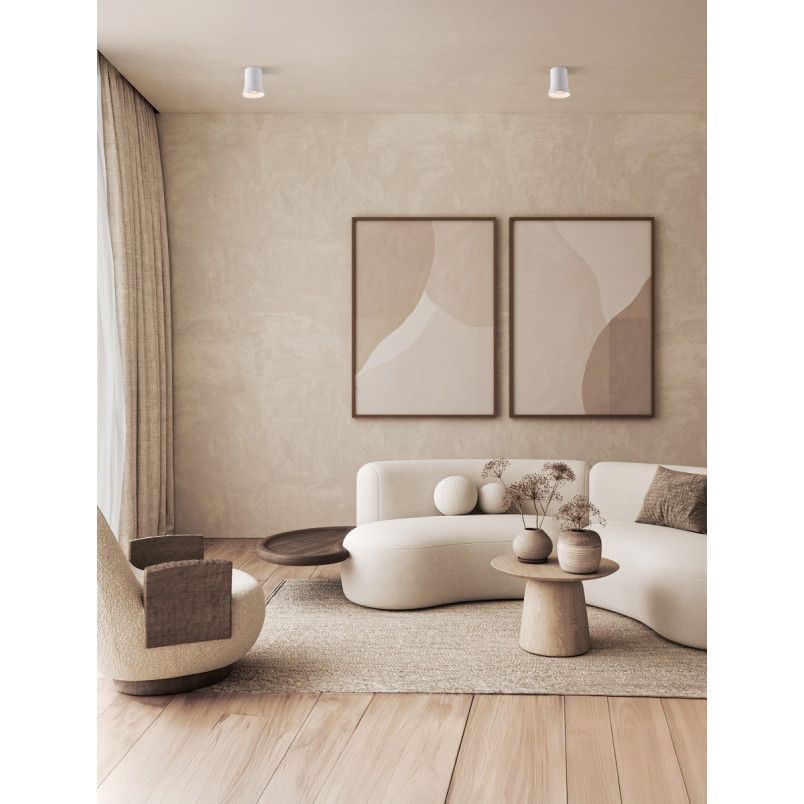 Lampa spot gipsowa Kua - Decolab24 | Loft i Japandi