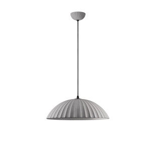 Lampa betonowa wisząca Momas | Czarno-szara, 50cm | Decolab24