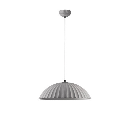 Lampa betonowa wisząca Momas | Czarno-szara, 50cm | Decolab24