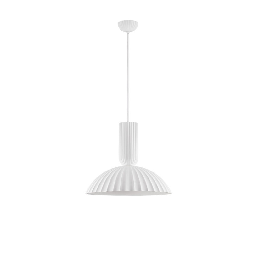 Lampa wisząca gipsowa Momas - Elegancki design w stylu Japandi