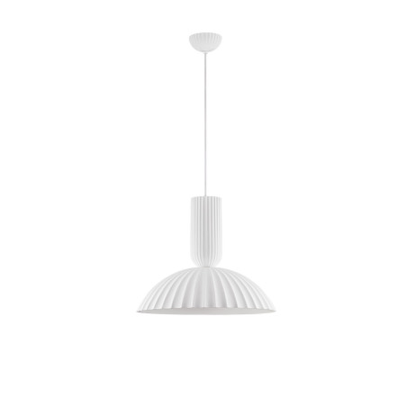 Lampa wisząca gipsowa Momas - Elegancki design w stylu Japandi