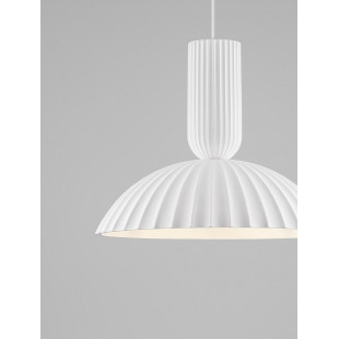 Lampa wisząca gipsowa Momas - Elegancki design w stylu Japandi