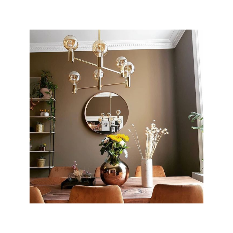 Lampa wisząca glamour Capital - Markslojd | Złota