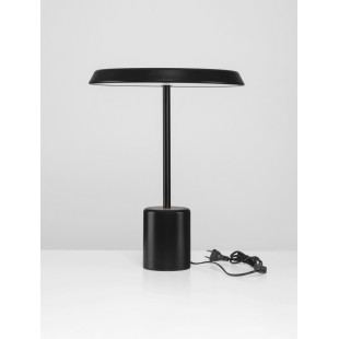 Lampa Holia LED - Nowoczesny design, czarny i drewno | Decolab24