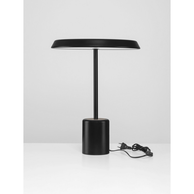 Lampa Holia LED - Nowoczesny design, czarny i drewno | Decolab24