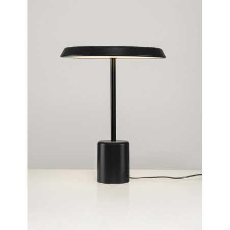Lampa Holia LED - Nowoczesny design, czarny i drewno | Decolab24