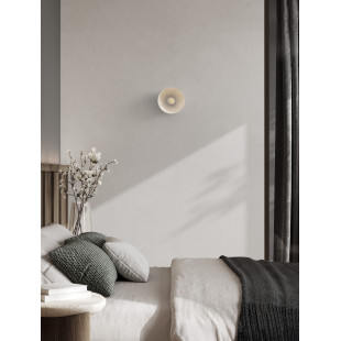 Kinkiet Okrągły Nioa Biały | Decolab24 - Loft i Retro