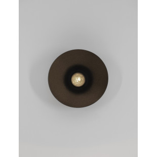 Kinkiet okrągły Nioa czarny | Loft, Retro | Decolab24