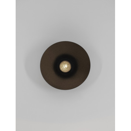 Kinkiet okrągły Nioa czarny | Loft, Retro | Decolab24