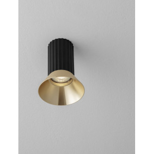 Lampa spot Vialu czarna/złota - Decolab24 | Loftowa