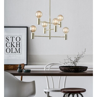 Lampa wisząca glamour Capital - Markslojd | Złota