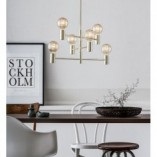 Lampa wisząca glamour Capital - Markslojd | Złota