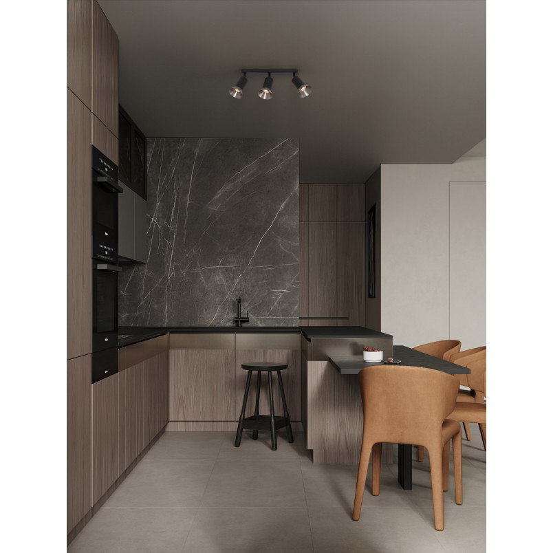 Reflektor sufitowy 3 punktowy Vialu - Loftowy design | Decolab24