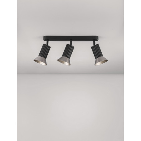 Reflektor sufitowy 3 punktowy Vialu - Loftowy design | Decolab24