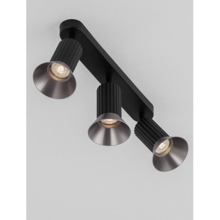 Reflektor sufitowy 3 punktowy Vialu - Loftowy design | Decolab24