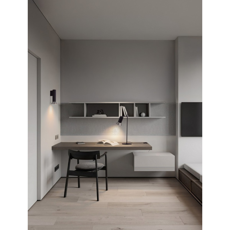 Lampa biurkowa Vialu - Loftowa lampa LED 50cm - Decolab24