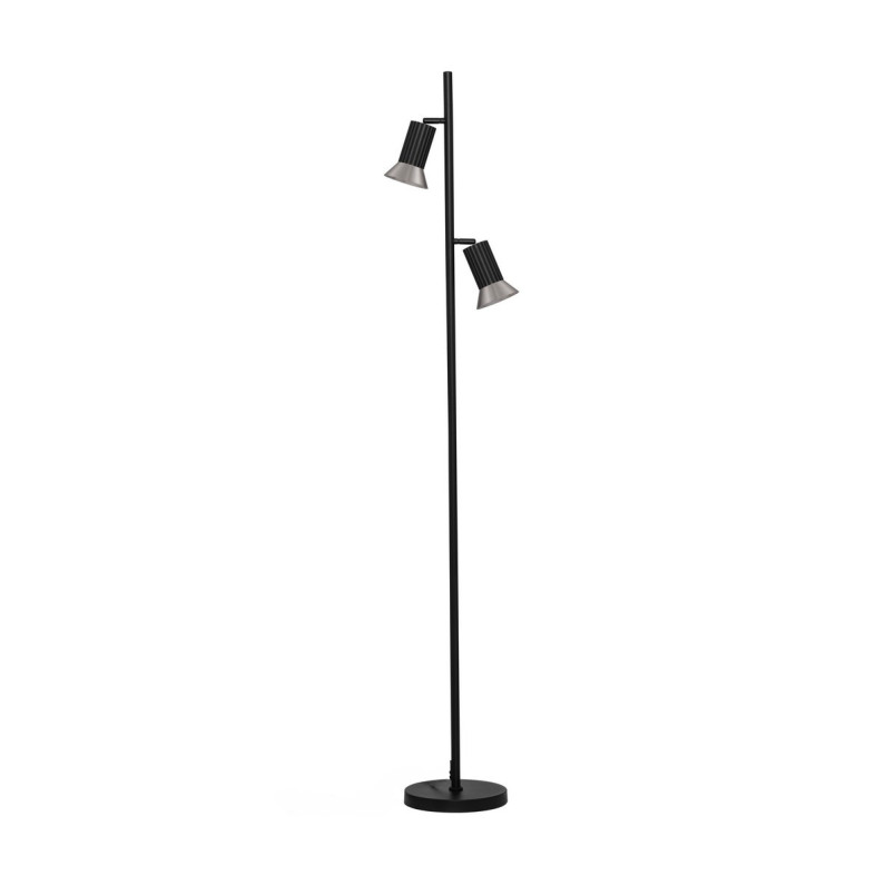 Lampa podłogowa Vialu | Loftowa, podwójna, regulowana | Decolab24
