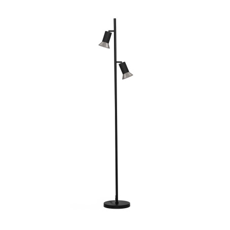 Lampa podłogowa Vialu | Loftowa, podwójna, regulowana | Decolab24