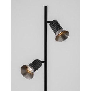 Lampa podłogowa Vialu | Loftowa, podwójna, regulowana | Decolab24