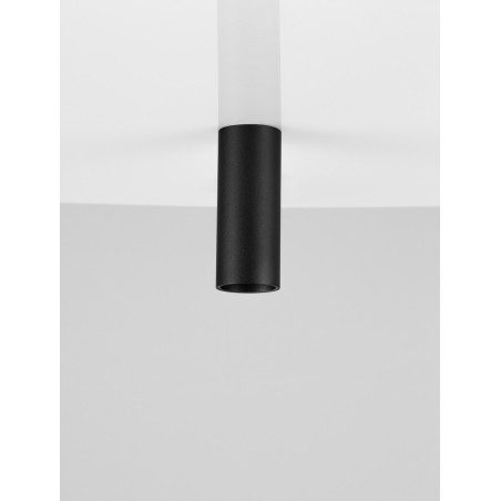 Lampa spot tuba Moro 4cm czarna | Decolab24