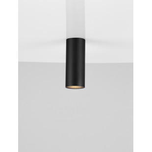 Lampa spot tuba Moro 4cm czarna | Decolab24