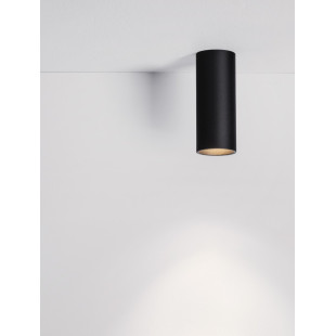 Lampa spot tuba Moro 4cm czarna | Decolab24