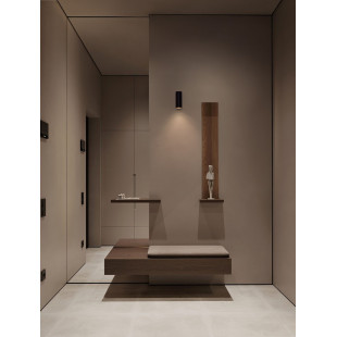 Kinkiet Moro 4cm czarny - Minimalistyczny design | Decolab24