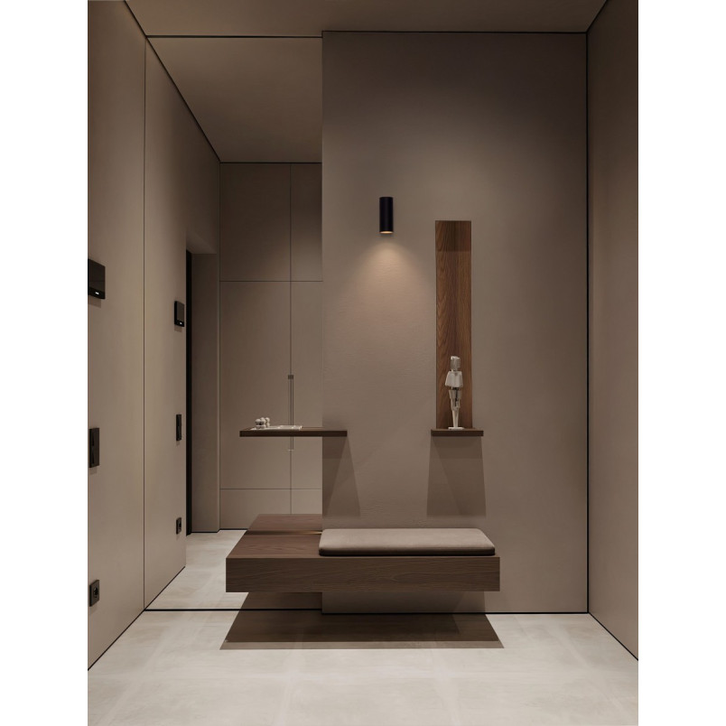 Kinkiet Moro 4cm czarny - Minimalistyczny design | Decolab24