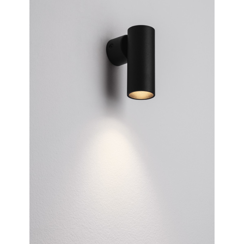 Kinkiet Moro 4cm czarny - Minimalistyczny design | Decolab24