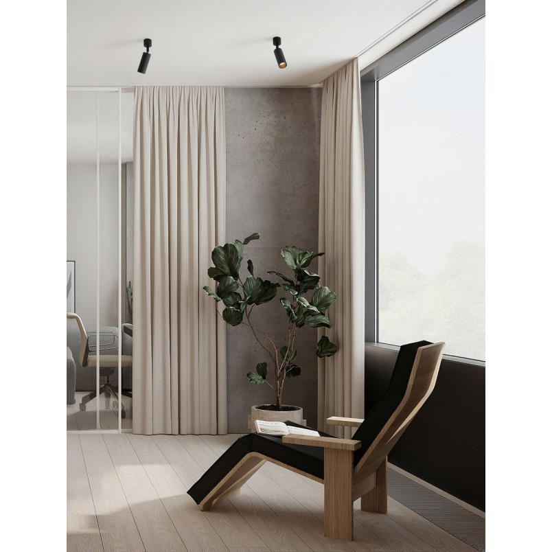 Reflektor sufitowy Montec czarny - Decolab24 | Minimalistyczny design