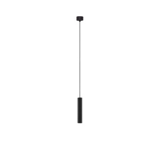 Lampa wisząca tuba czarna Montec 4cm - Decolab24