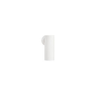 Kinkiet tuba ryflowana Montec 4cm biały | Decolab24