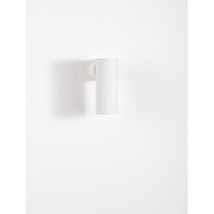 Kinkiet tuba ryflowana Montec 4cm biały | Decolab24