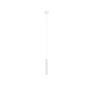 Lampa wisząca tuba Montec 4cm biała | Decolab24