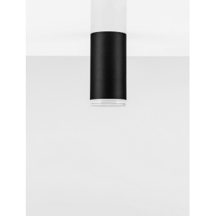 Lampa spot minimalistyczna Moma - Decolab24 | Czarna tuba 5,5cm