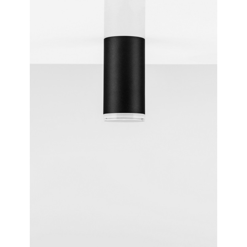 Lampa spot minimalistyczna Moma - Decolab24 | Czarna tuba 5,5cm
