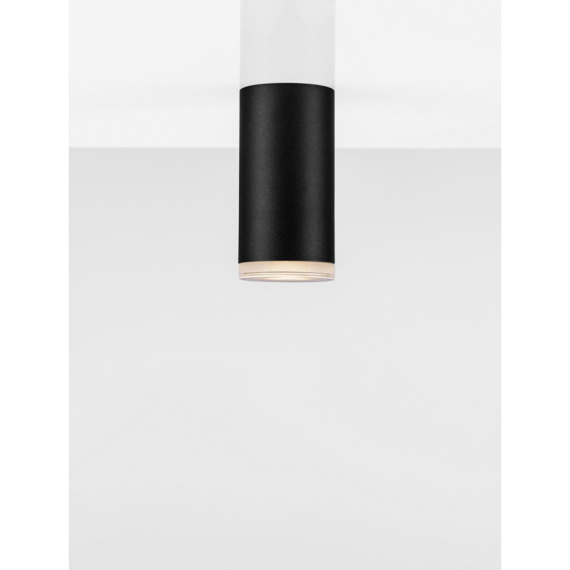 Lampa spot minimalistyczna Moma - Decolab24 | Czarna tuba 5,5cm