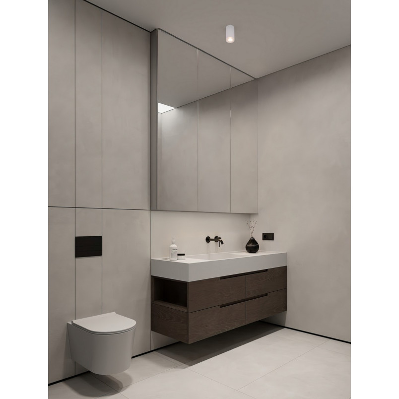 Lampa spot Moma biała - minimalistyczny design | Decolab24